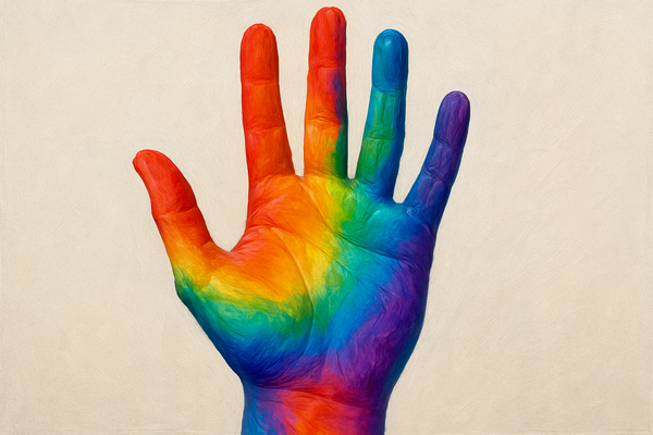 left hand rainbow